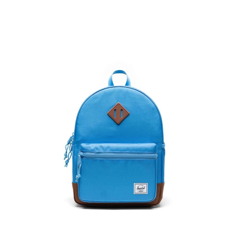 Herschel Heritage Kids Backpack - Azure Blue/Saddle Brown Herschel Heritage Kids Backpack - Azure Blue/Saddle Brown