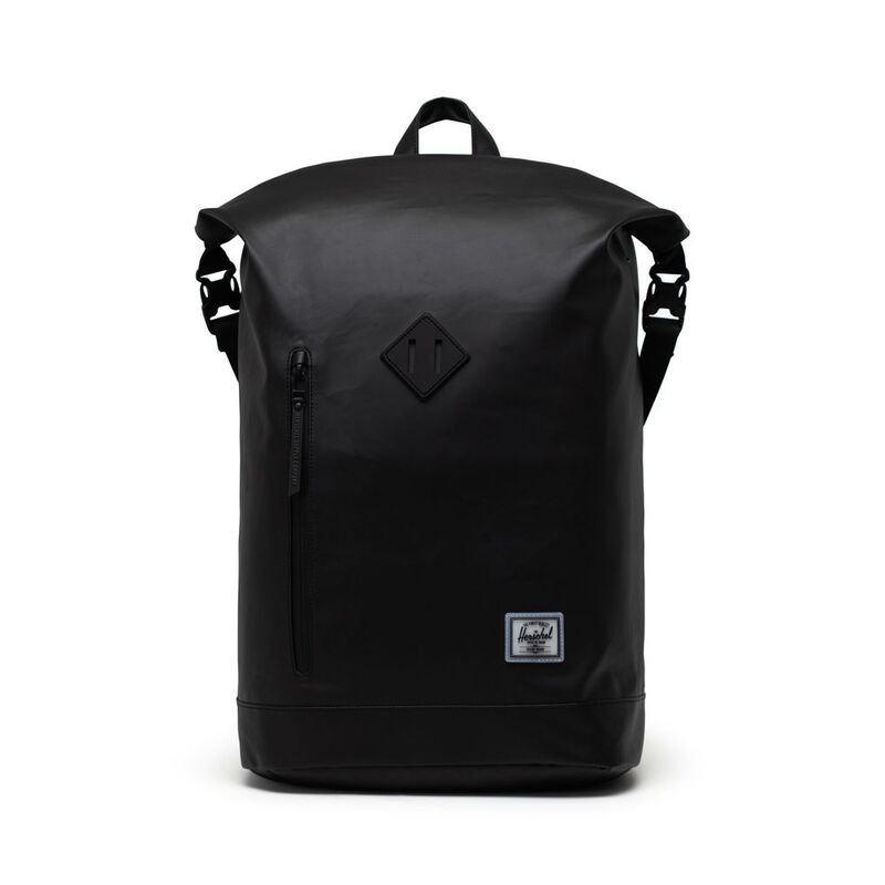 Herschel Roll Top Backpack - Black Herschel Roll Top Backpack - Black