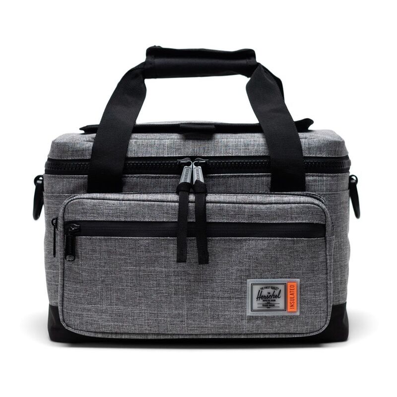 Herschel Pop Quiz 12 Pack Cooler Insulated - Raven Crosshatch Herschel Pop Quiz 12 Pack Cooler Insulated - Raven Crosshatch