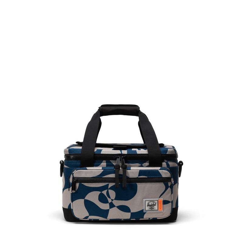 Herschel Pop Quiz 12 Pack Cooler Insulated - Visual Voids Herschel Pop Quiz 12 Pack Cooler Insulated - Visual Voids