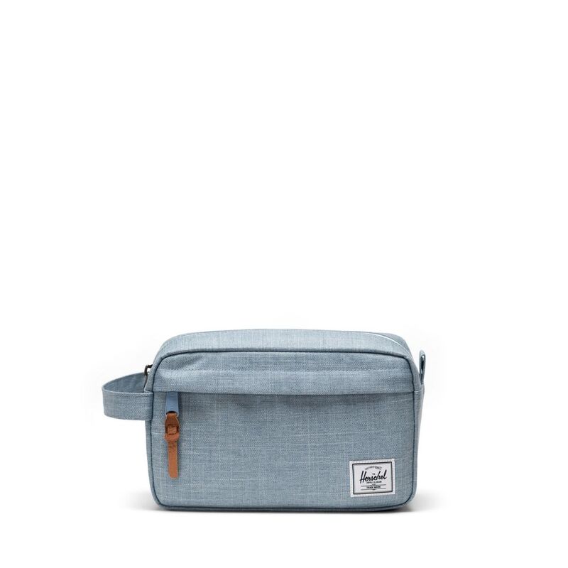 Herschel Chapter Travel Kit - Ashley Blue Crosshatch Herschel Chapter Travel Kit - Ashley Blue Crosshatch