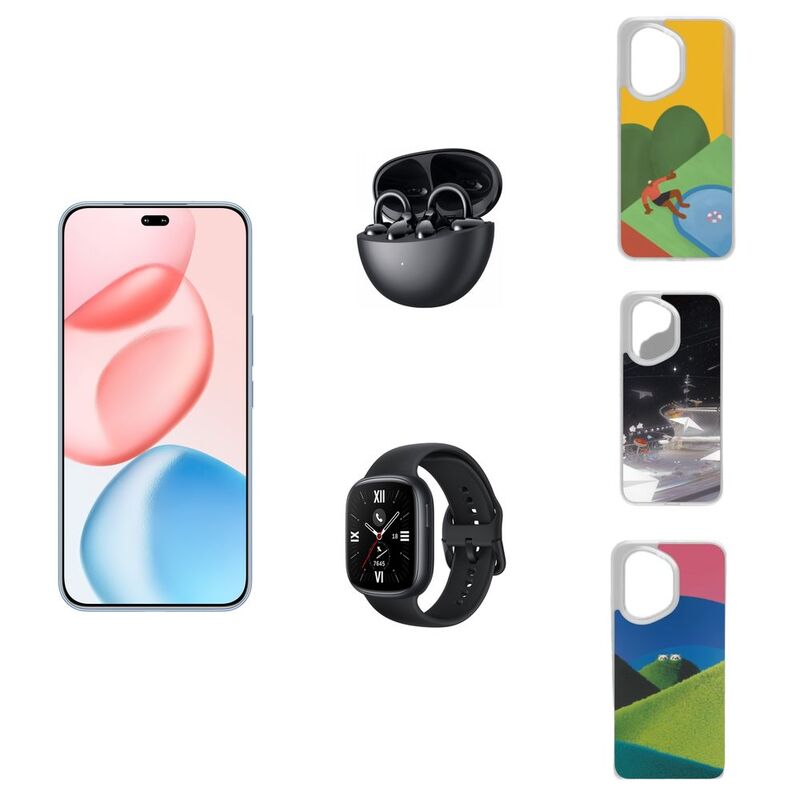 Honor 400 Pro 5G 12GB/512GB Smartphone + FOCs - Tidal Blue (Bundle)