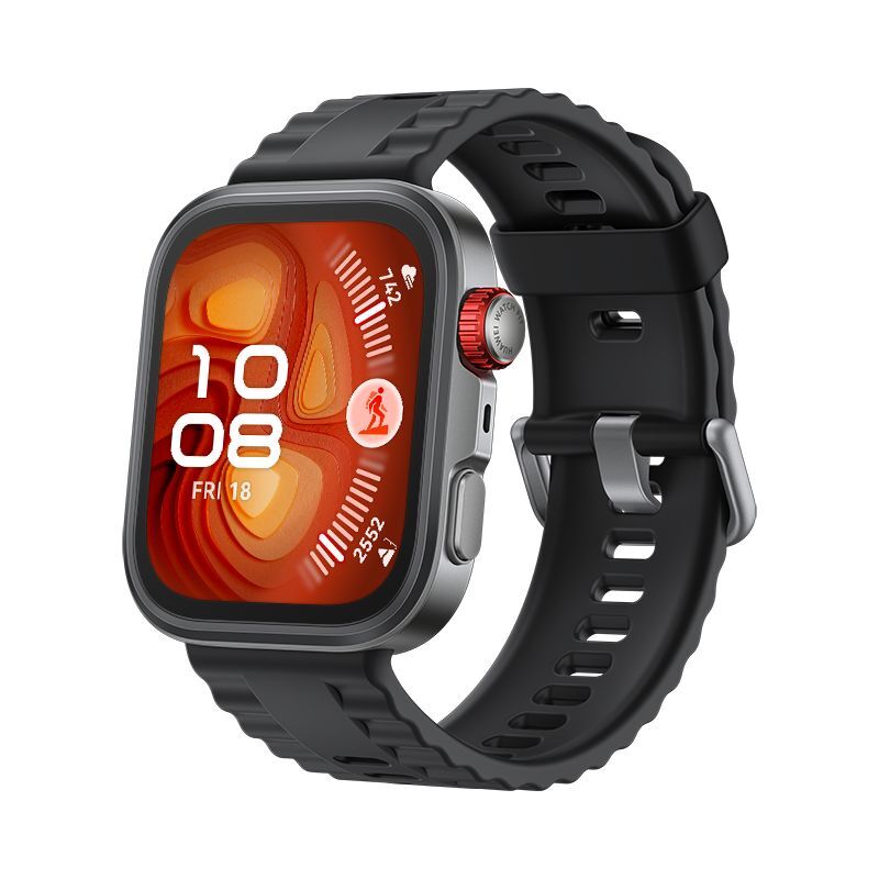 Huawei Watch GT Fit 4 Pro Smartwatch Black With Black Fluoroelastomer Strap Huawei Watch GT Fit 4 Pro Smartwatch Black With Black Fluoroelastomer Strap
