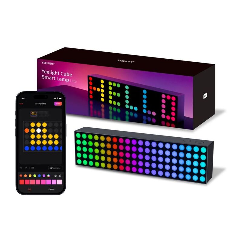 Xiaomi Yeelight Cube Smart Lite Lamp - Black