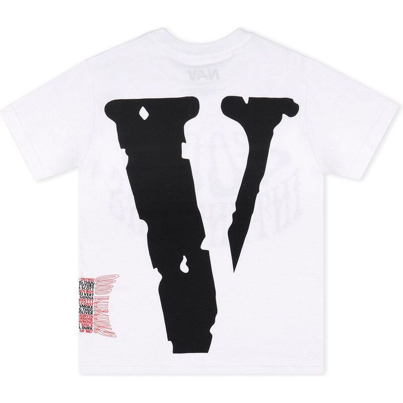 Vlone X Nav Dead Tee - White Vlone X Nav Dead Tee - White