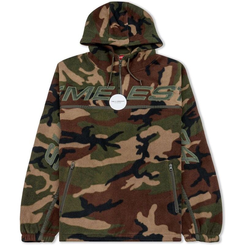 Supreme Polartec Zip Jacket Woodland - Camo Supreme Polartec Zip Jacket Woodland - Camo
