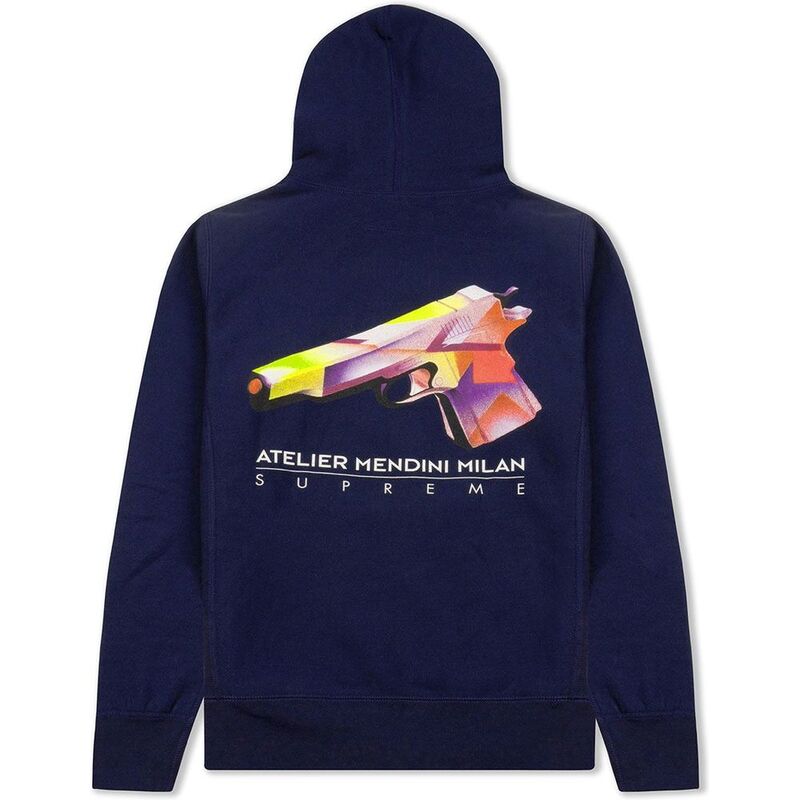 Supreme Mendini Gun Hooded Sweat-Shirt