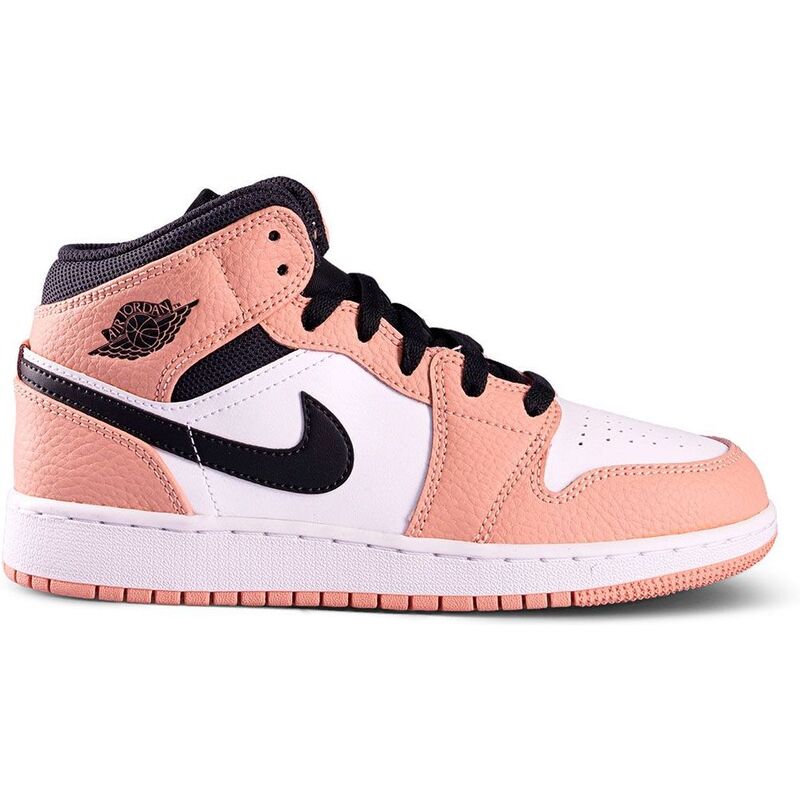 Nike Air Jordan 1 Mid Pink Quartz (GS) Nike Air Jordan 1 Mid Pink Quartz (GS)