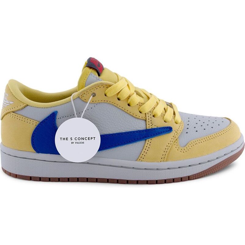 Nike Jordan 1 Retro Low OG SP Travis Scott Canary (Women's)