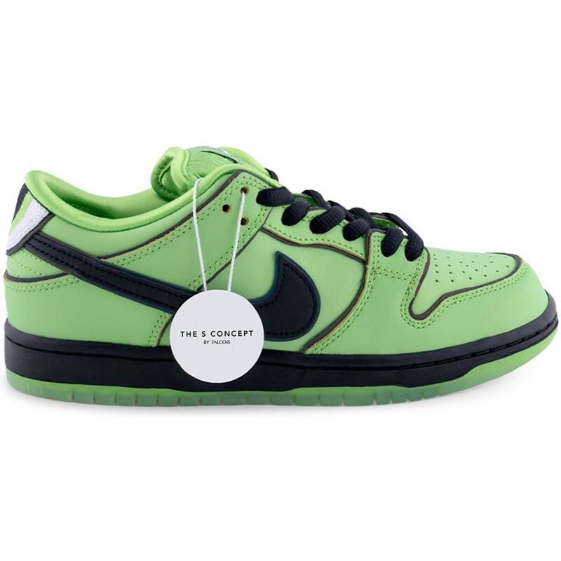 Nike Sb Dunk Low The Powerpuff Girls Buttercup