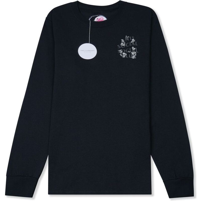 Anti Social Social Club Dramatic Long Sleeve Tee - Black Anti Social Social Club Dramatic Long Sleeve Tee - Black
