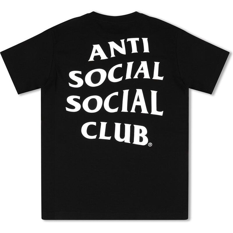 Anti Social Social Club Logo 2 Tee - Black Anti Social Social Club Logo 2 Tee - Black