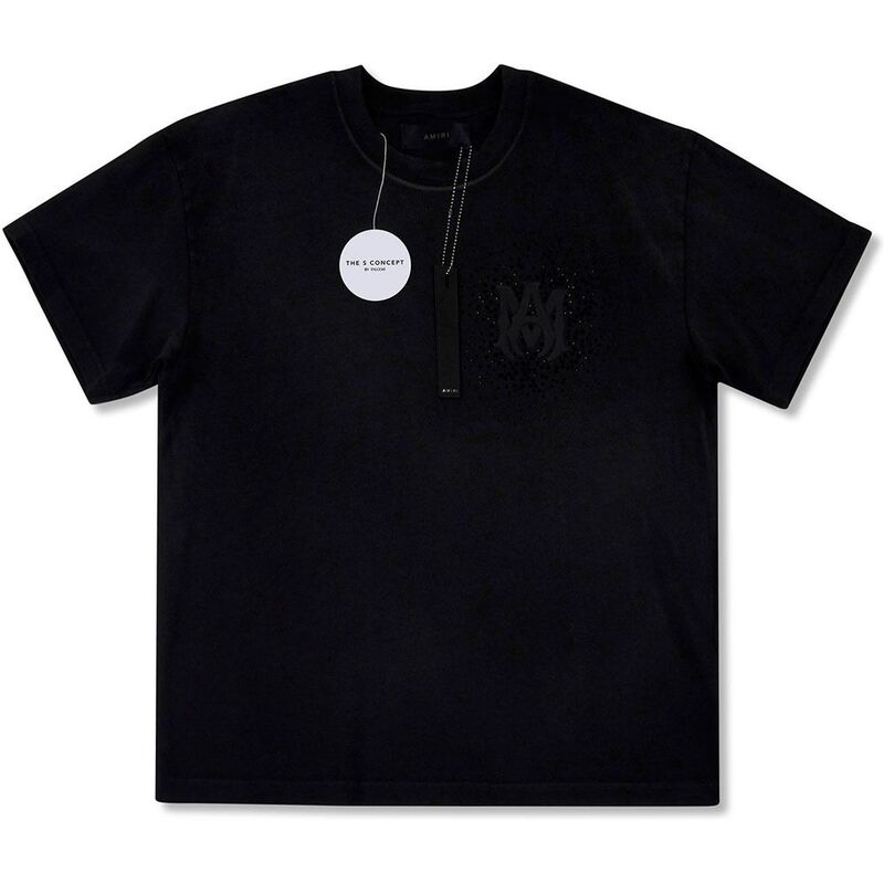 Amiri Crystal Burst Tee - Faded Black Amiri Crystal Burst Tee - Faded Black
