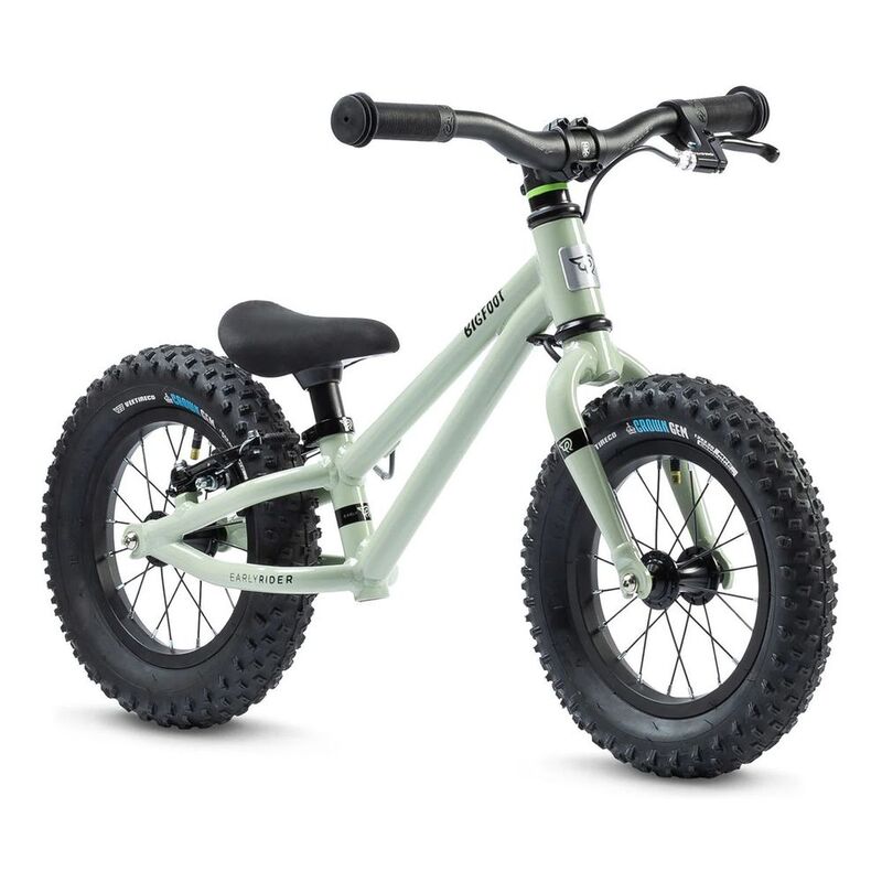 Early Rider Balance Bike Big Foot 12 Sage Green Kids Bike