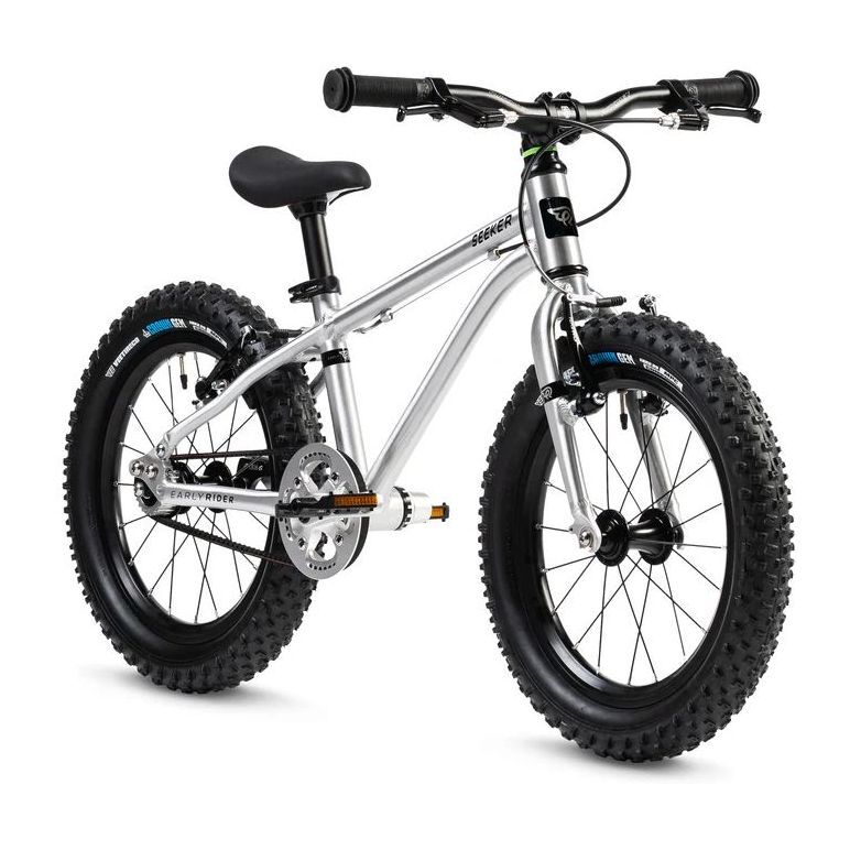 Early Rider Bike Seeker 16 Brushed Aluminium Kids Bike