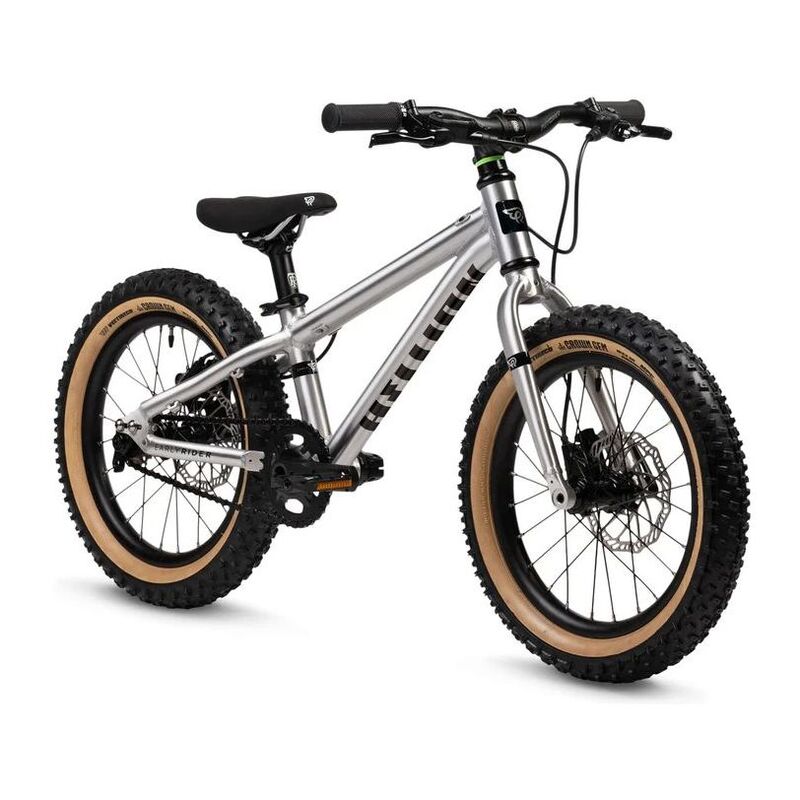Early Rider Bike Hellion 16 Brushed Aluminium Kids Bike