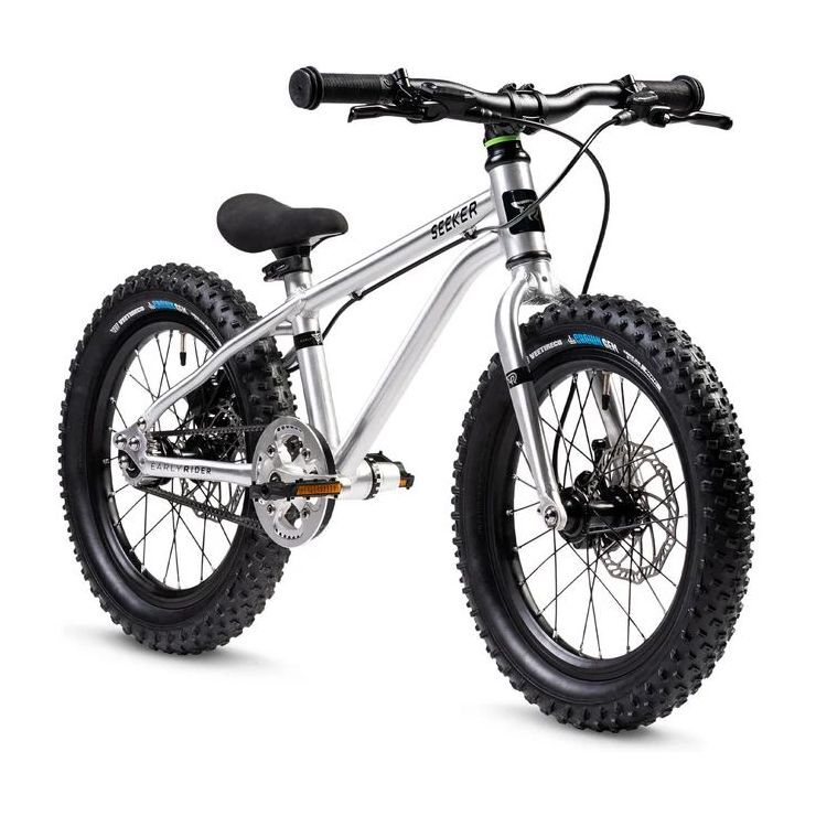 Early Rider Bike Seeker X16 Brushed Aluminium Kids Bike