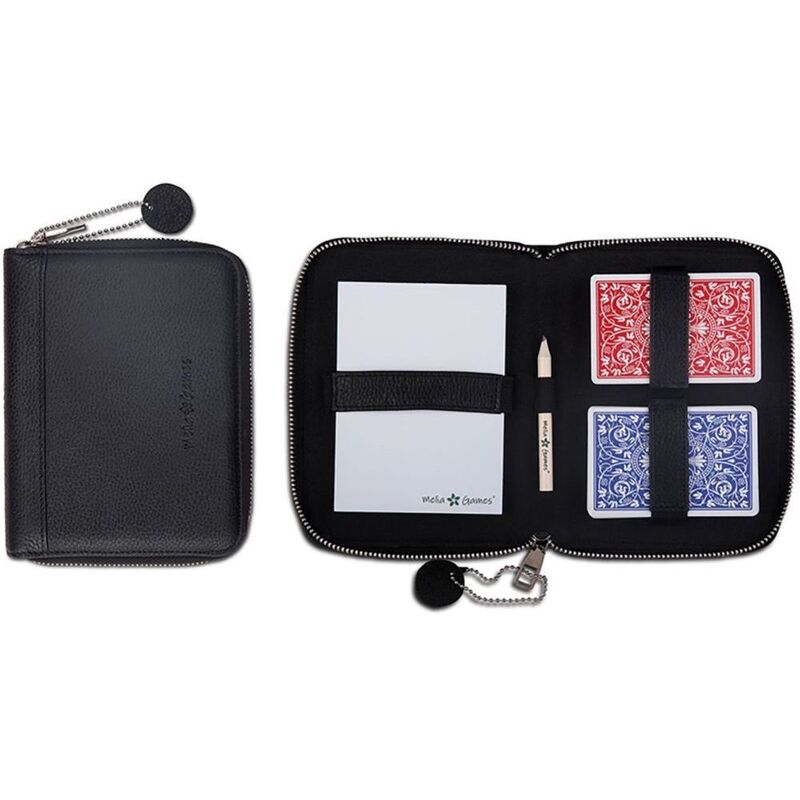 Melia Games Playing Cards Set Deluxe Designer Edition - Black Melia Games Playing Cards Set Deluxe Designer Edition - Black