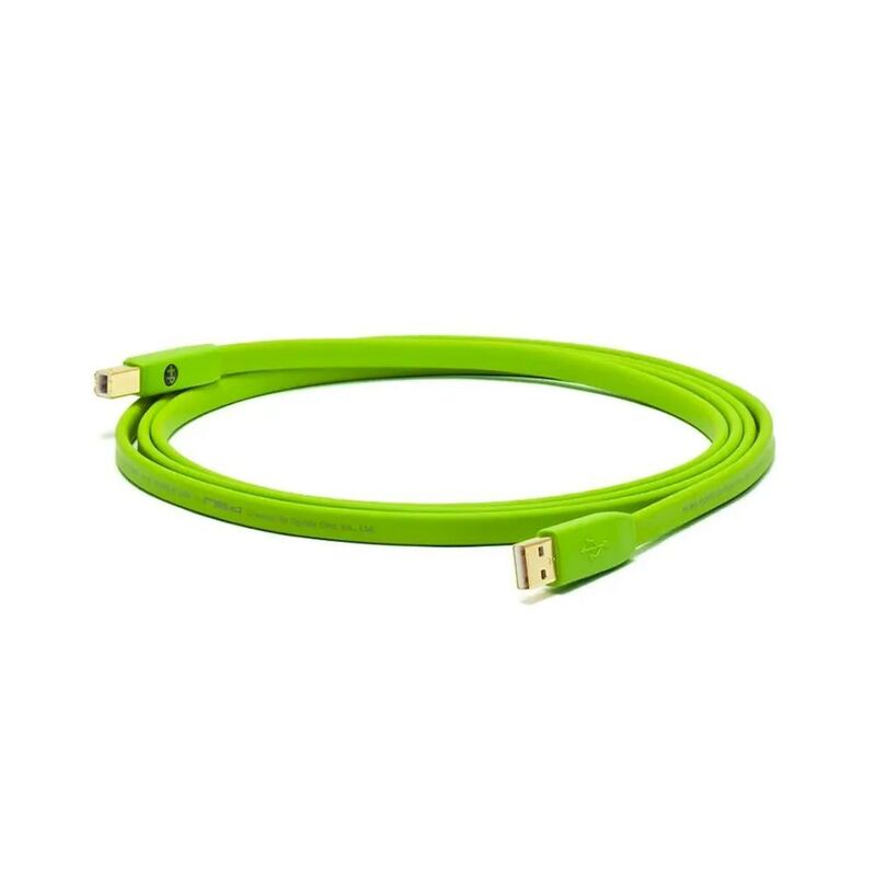 Neo D+ USB 2.0 Class B 5M Hi-Speed DJ Digital Audio Cable - Green Neo D+ USB 2.0 Class B 5M Hi-Speed DJ Digital Audio Cable - Green