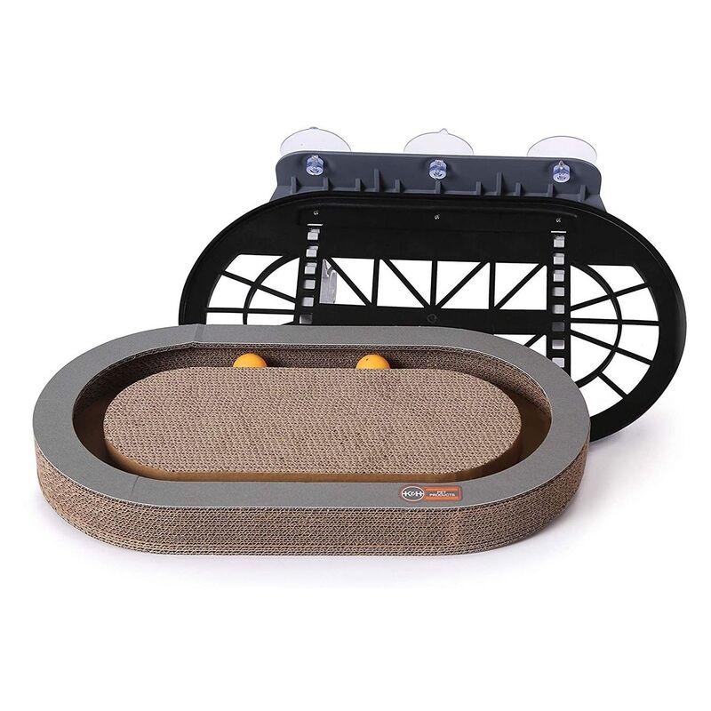 K & H Universal Mount Kitty Sill Window-Perch Bed with Cardboard - Track (14 x 24 Inch) K & H Universal Mount Kitty Sill Window-Perch Bed with Cardboard - Track (14 x 24 Inch)