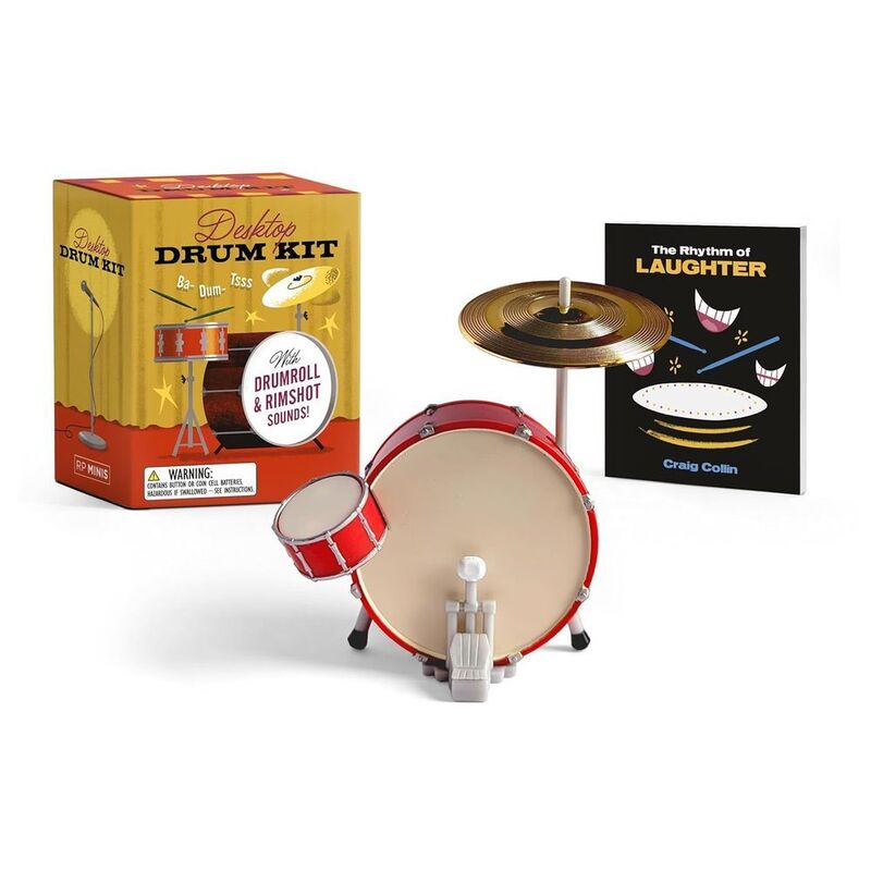 Desktop Drum Kit - With Drumroll & Rimshot Sounds! | Craig Collin