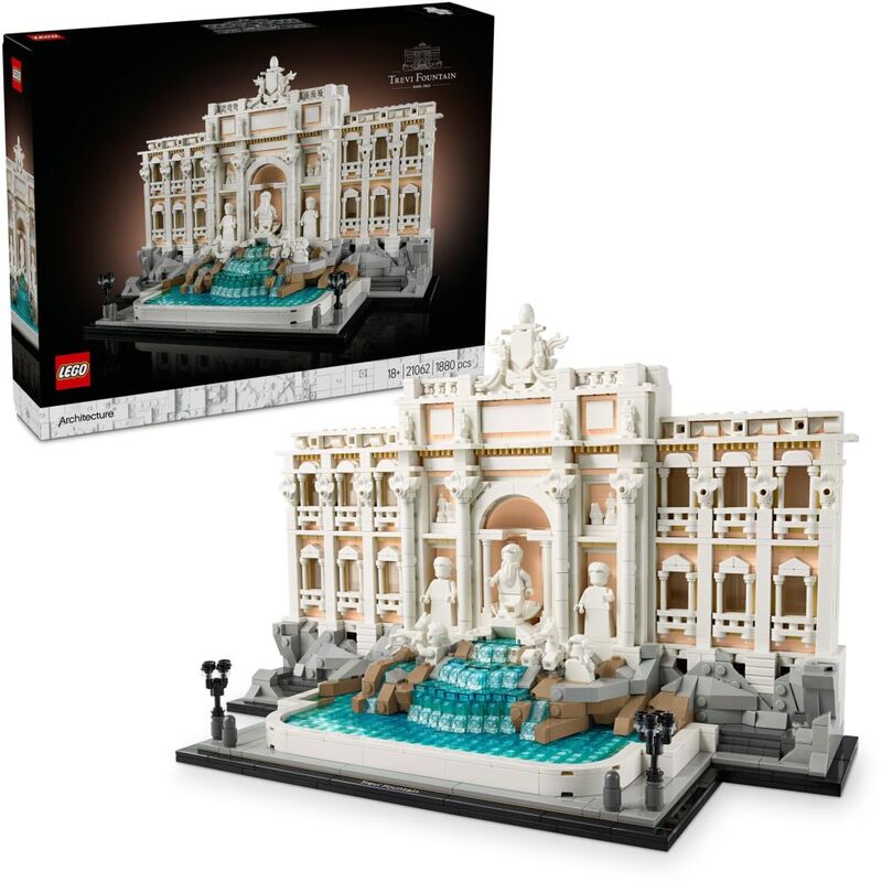 LEGO Architecture - Trevi Fountain 21062 (1880 Pieces) LEGO Architecture - Trevi Fountain 21062 (1880 Pieces)