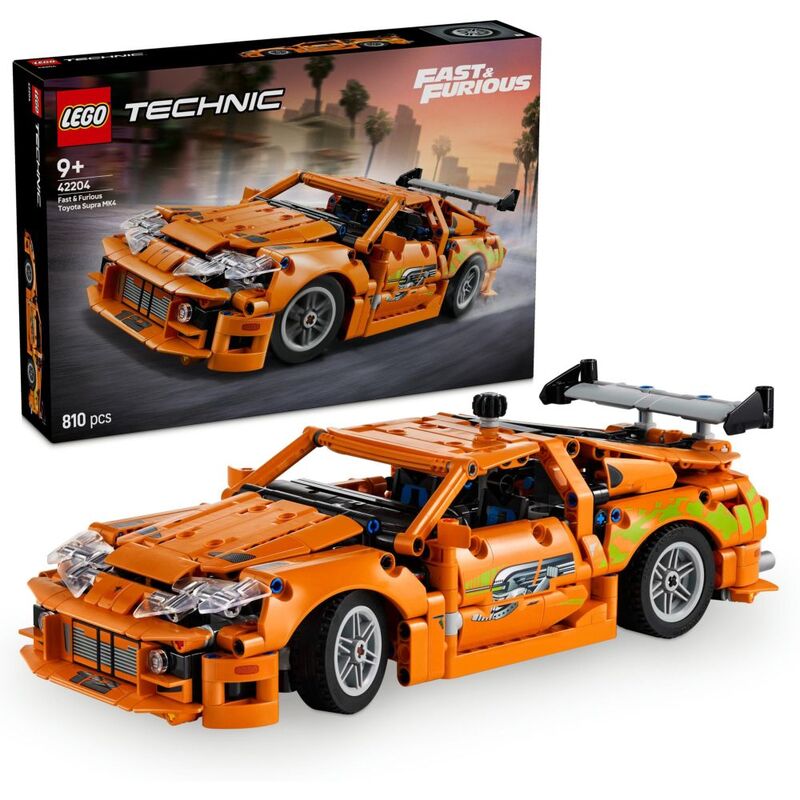 LEGO Technic - Fast And Furious Toyota Supra MK4 42204 (810 Pieces) LEGO Technic - Fast And Furious Toyota Supra MK4 42204 (810 Pieces)