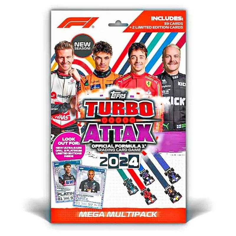 Topps F1 Turbo Attax 2024 Mega Multipack Topps F1 Turbo Attax 2024 Mega Multipack