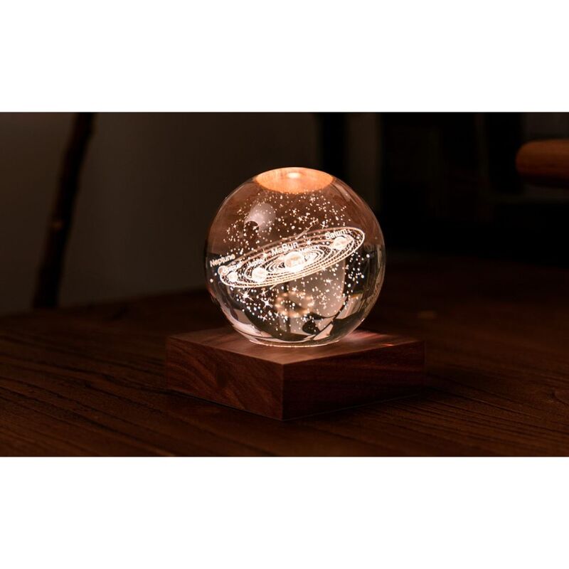 Gingko Design Amber Crystal Solar System Light Gingko Design Amber Crystal Solar System Light