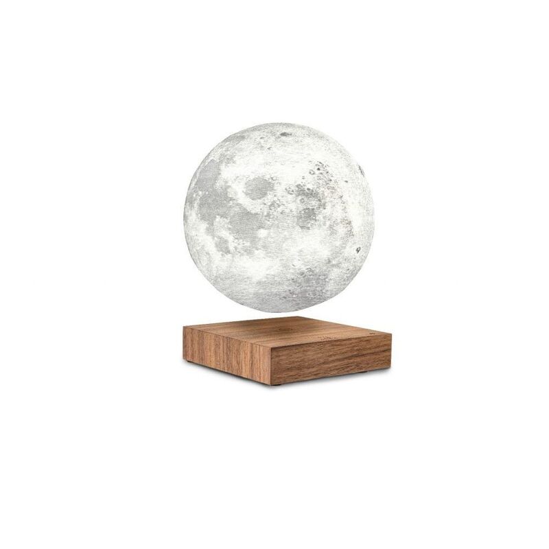 Gingko Design Smart Moon Lamp - Walnut