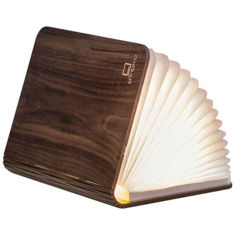 Gingko Design Smart Booklight - Walnut Large Gingko Design Smart Booklight - Walnut Large