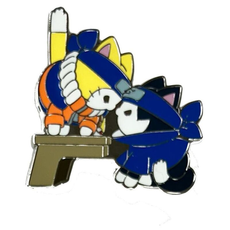 Megahouse Mega Cat Project Naruto Nyaruto Pins Collection Naruto Uzumaki ?Sasuke Uchiha 5 cm Figure Megahouse Mega Cat Project Naruto Nyaruto Pins Collection Naruto Uzumaki ?Sasuke Uchiha 5 cm Figure
