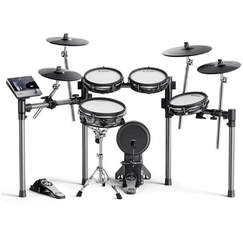 Donner BEAT MAX 5-Drum 4-Cymbal Electronic Drum Set - Black Donner BEAT MAX 5-Drum 4-Cymbal Electronic Drum Set - Black