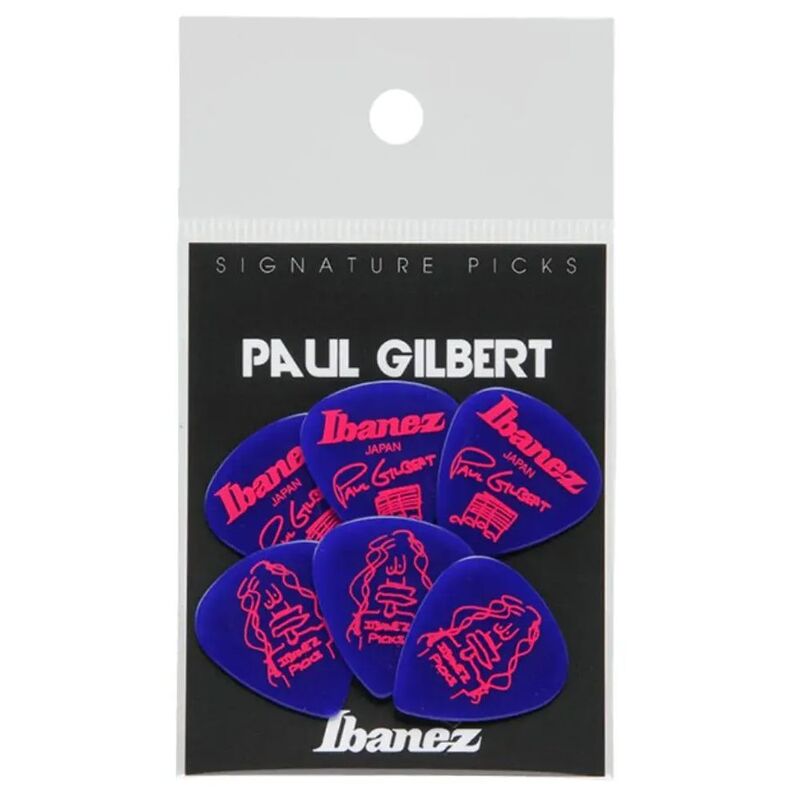 Ibanez B1000Pg-Jb Paul Gilbert Guitar Picks (Set of 6) - Jewel Blue Ibanez B1000Pg-Jb Paul Gilbert Guitar Picks (Set of 6) - Jewel Blue