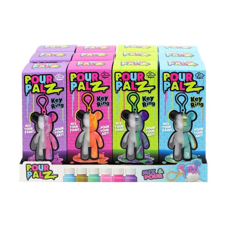Pour Palz DIY Mini Paint Bear (Assorted - Includes 1) Pour Palz DIY Mini Paint Bear (Assorted - Includes 1)