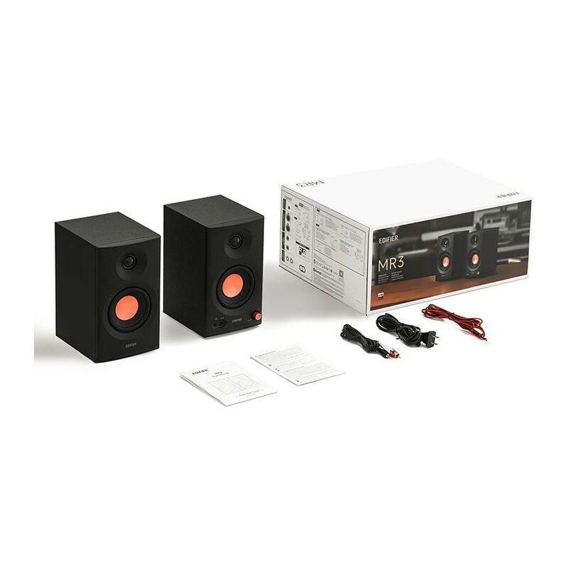 Edifier MR3 Powered Studio Monitor Speakers - Black (Pair) Edifier MR3 Powered Studio Monitor Speakers - Black (Pair)
