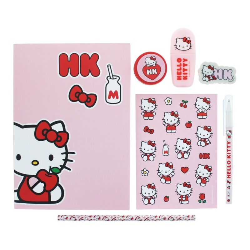 Blueprint Hello Kitty Super Stationery Set (Set Of 7) Blueprint Hello Kitty Super Stationery Set (Set Of 7)