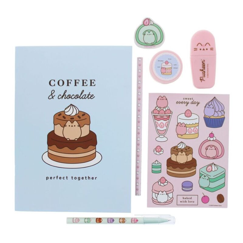 Blueprint Pusheen Stationery Sett (Set Of 7) Blueprint Pusheen Stationery Sett (Set Of 7)
