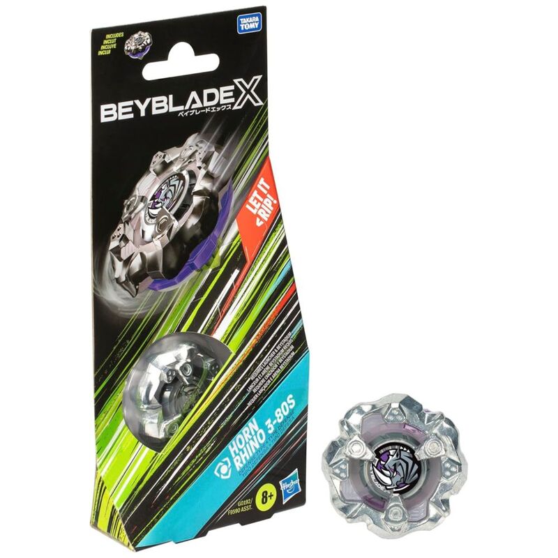 Beyblade X Horn Rhino 3-80S Booster Pack Set Beyblade X Horn Rhino 3-80S Booster Pack Set