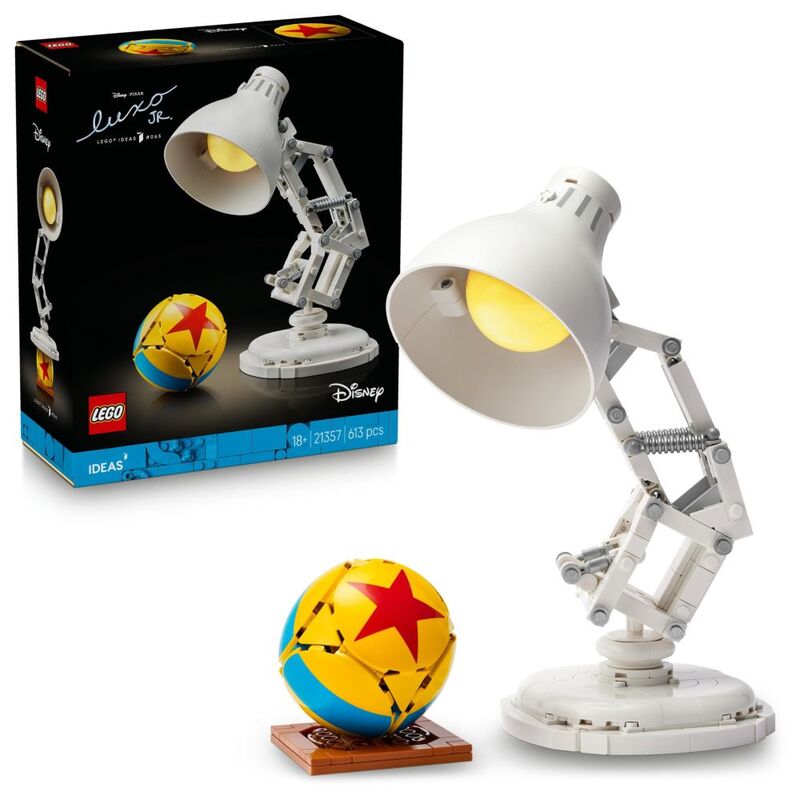 LEGO Ideas Disney Pixar Luxo Jr. Buildable Display Model - 21357 (206 Pieces) LEGO Ideas Disney Pixar Luxo Jr. Buildable Display Model - 21357 (206 Pieces)