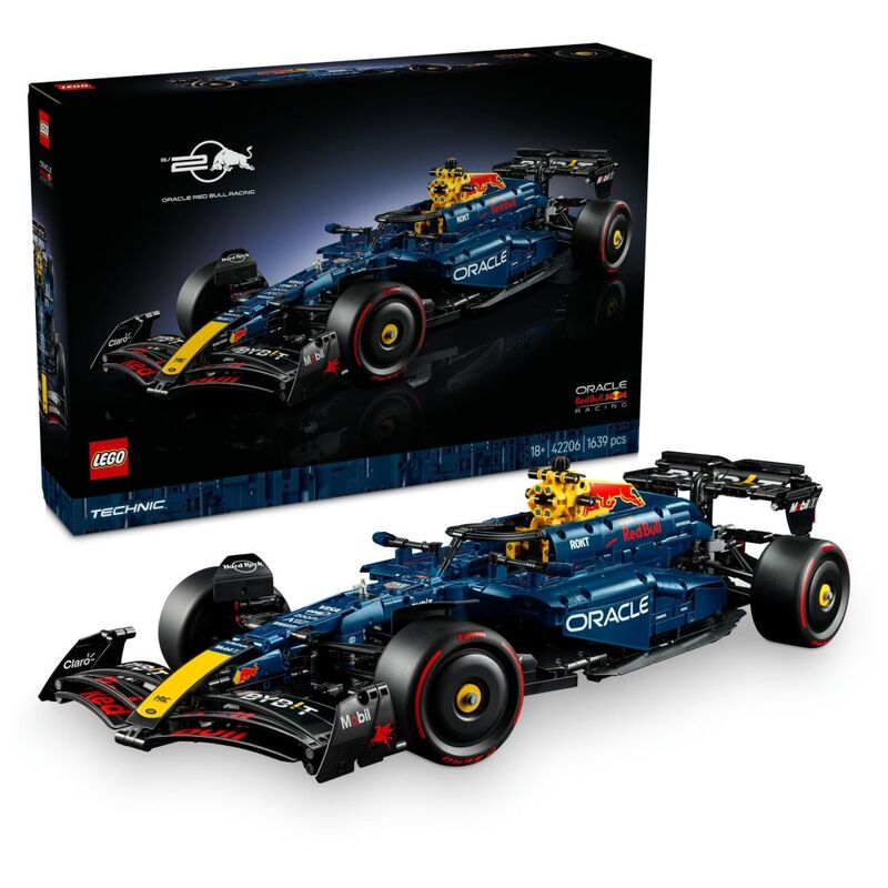 LEGO Technic Oracle Red Bull Racing RB20 F1 Car Model Kit for Adults - 42206 (1140 Pieces) LEGO Technic Oracle Red Bull Racing RB20 F1 Car Model Kit for Adults - 42206 (1140 Pieces)