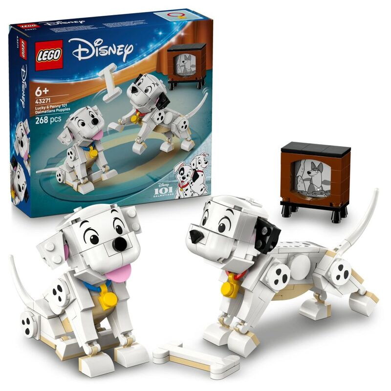 LEGO Disney Lucky & Penny 101 Dalmatians Puppies Building Toy - 43271 (1722 Pieces) LEGO Disney Lucky & Penny 101 Dalmatians Puppies Building Toy - 43271 (1722 Pieces)