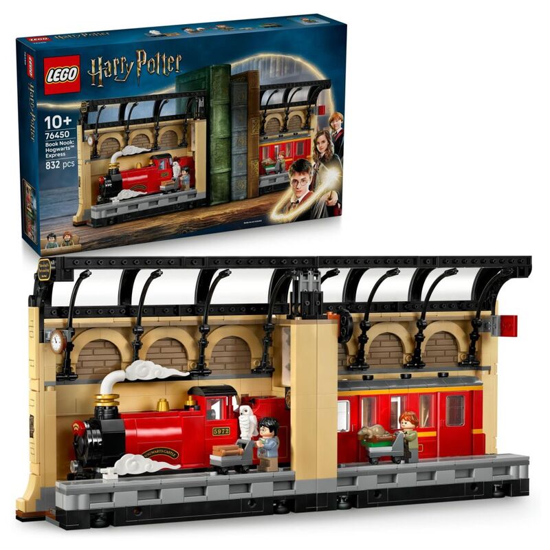 LEGO Harry Potter Book Nook - Hogwarts Express - Magical Toy - 76450 (832 Pieces) LEGO Harry Potter Book Nook - Hogwarts Express - Magical Toy - 76450 (832 Pieces)