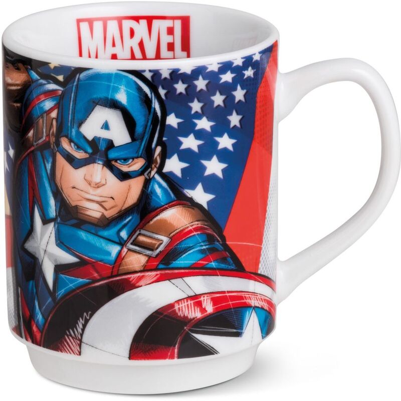 EGAN Marvel Stackable Mug - Captain America 350ml EGAN Marvel Stackable Mug - Captain America 350ml