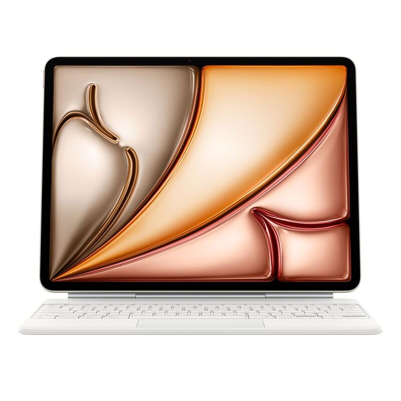 Apple Magic Keyboard for iPad Air 13-Inch (M3) - Arabic - White