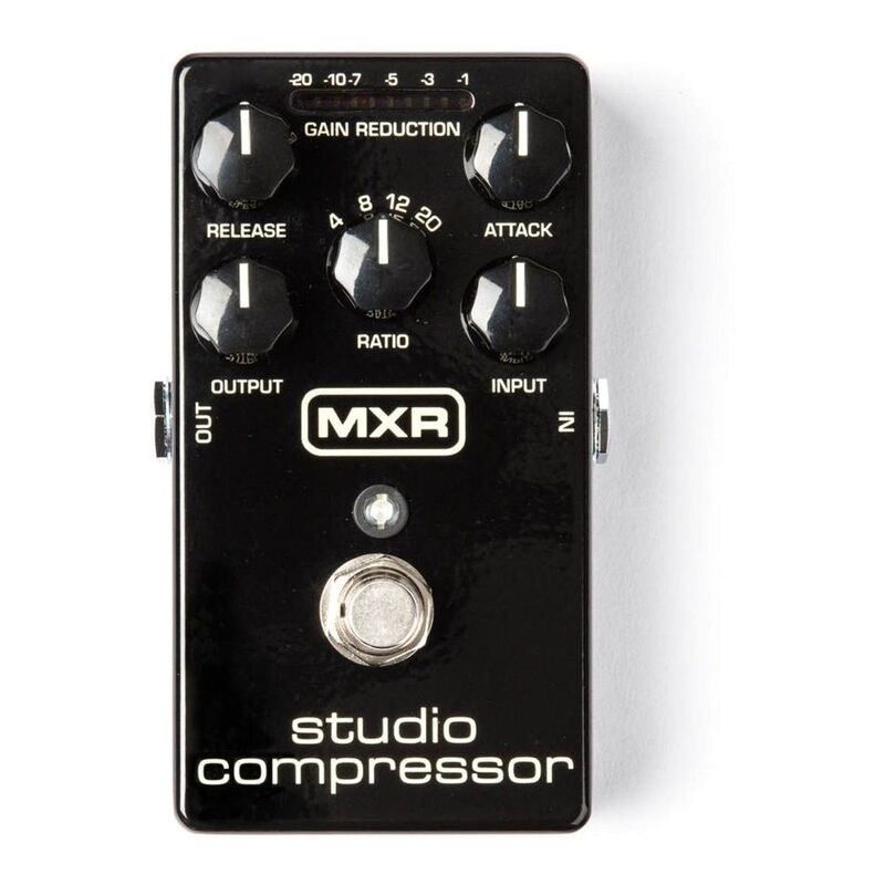 Jim Dunlop M76 Studio Compressor Pedal - Black Jim Dunlop M76 Studio Compressor Pedal - Black