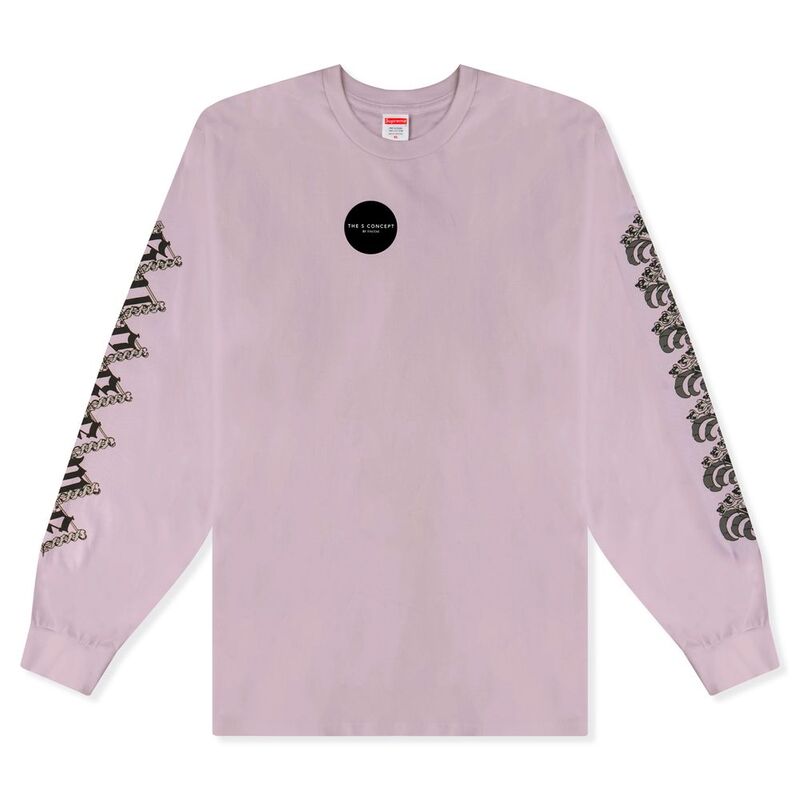 Supreme Strawberries Long Sleeve Tee - Purple Supreme Strawberries Long Sleeve Tee - Purple