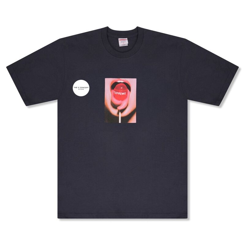 Supreme Lollipop Tee - Navy Supreme Lollipop Tee - Navy