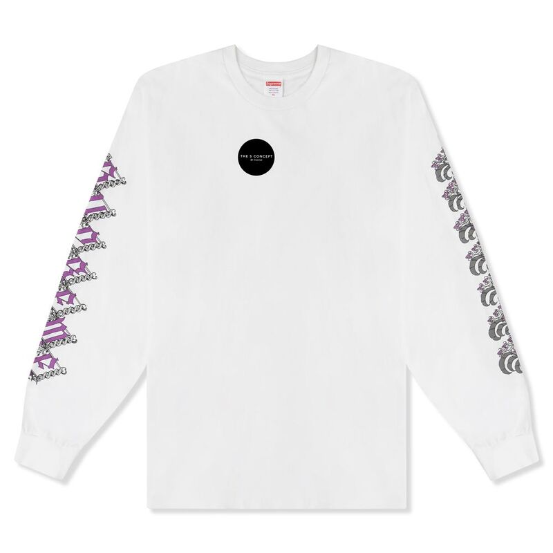Supreme Strawberries Long Sleeve Tee - White Supreme Strawberries Long Sleeve Tee - White