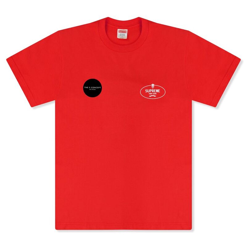 Supreme Crest Tee - Red Supreme Crest Tee - Red